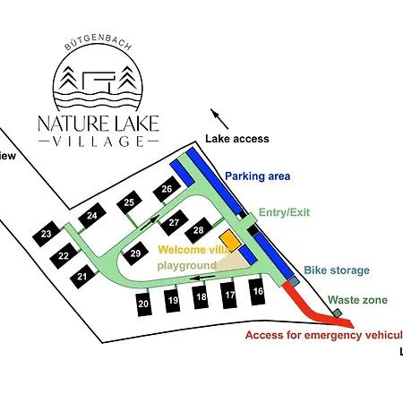 Lodge Nature Village - N°17 - 8 Personnes Avec Jacuzzi Bullange