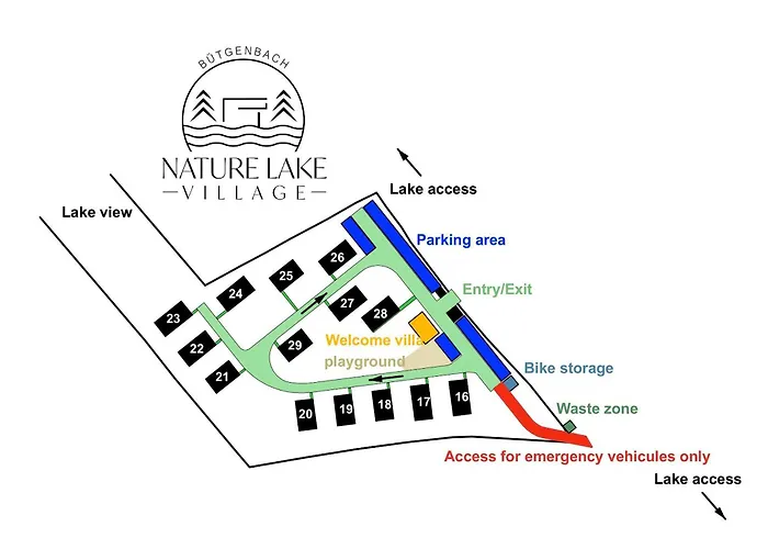 Domek letniskowy Nature Village - N°17 - 8 Personnes Avec Jacuzzi Bullange