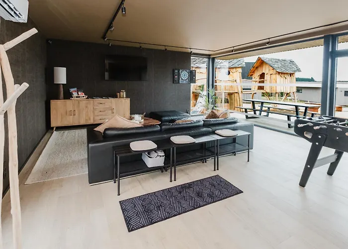 Domek letniskowy Nature Village - N°17 - 8 Personnes Avec Jacuzzi Bullange